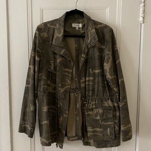 Charlotte Russe Camo Cargo Jacket